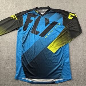 Fly Racing Jersey Adult Size Medium Long Sleeve MX Moto Racing Riding Casual Men